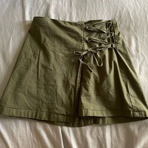 Wild Fable Green Mini skirt!